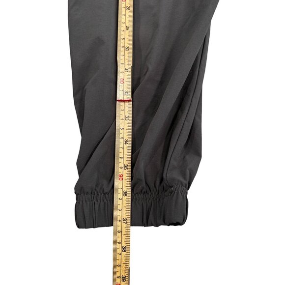 Abercrombie & Fitch Black Relaxed Fit Joggers M Elastic Waist Lightweight - Picture 8 of 10